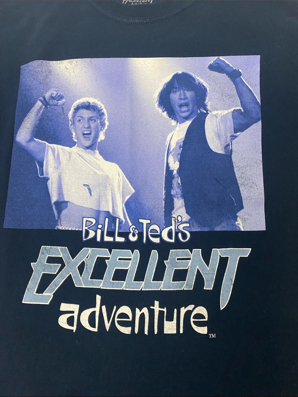 Bill & Ted's Excellent Adventure Graphic Tee for Kids - Black